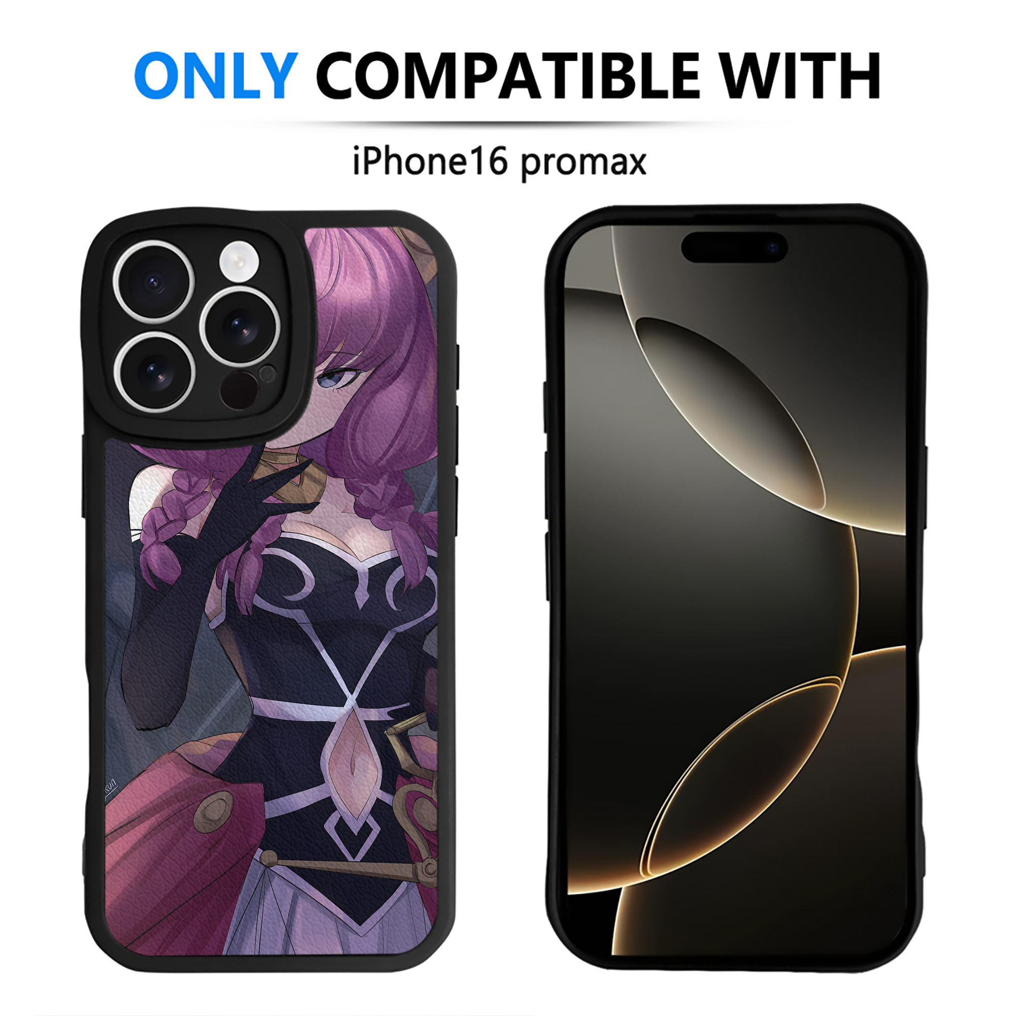 （画像用） 葬送のフリーレン Frieren 【iPhone 16シリーズ対応】シリコンスマホケース（レザー調） 材質：シリコン